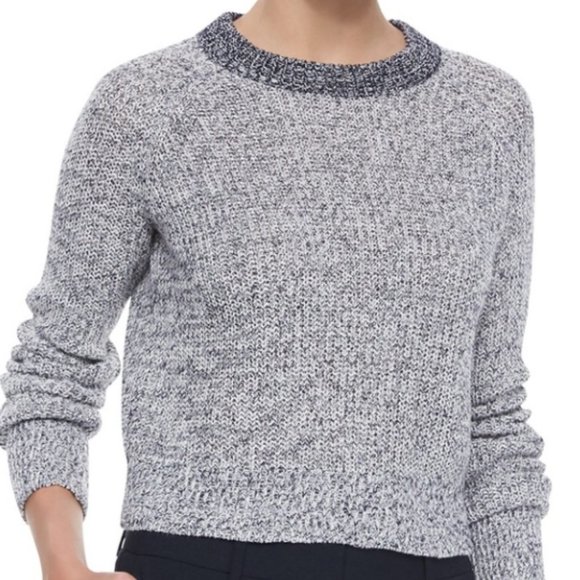 Theory Linen Brombly Knit Sweater - Picture 1 of 6